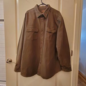 MARINO BAY, Big & Tall Chamois Long Sleeve Shirt